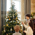 Miniatyrbillede 4 af 5: Snefnug Juletræspynt med LED-lys