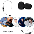 Miniatyrbild 3 av 5: Headset Mikrofonskydd (15 delar) - Skumvindruta för Lavalier