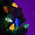 Miniatyrbilde 6 av 7: Julelys, 16,4 fot 50 LED jordbær batteridrevne strenglys 8 moduser med automatisk på/av-tid for juletre girlander hage uteplass