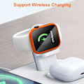 Miniatyrbild 5 av 5: Bumperfodral med skärmskydd för Apple Watch 44 mm