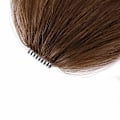 Miniatyrbild 4 av 5: Clip in Lugg 100% Mänskligt Hår Extensions Medium Brun Clip på Lugg