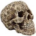 Miniatyrbild 1 av 8: Ebros Day of The Dead Tooled Ornate Floral Skull Figurine DOD Rose Sugar Skulls Statue As Cranium Skeleton Head     Ossuary Macabre Altar Decor