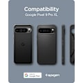 Miniatyrbillede 2 af 6: Liquid Air Designet til Pixel 9 Pro XL Cover (2024) [Beskyttelse i Militærkvalitet] - Mat Sort Mat Sort