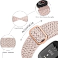 Miniatyrbillede 3 af 5: Flettede elastiske remme til Fitbit Versa 2 - Blød justerbar sportsrem