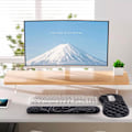 Miniatyrbild 6 av 7: Handledsstöd för musmatta, 2 i 1 tangentbords handledsstöd + ergonomisk musmatta, halkfritt handledsstöd för datortangentbord, gör skrivandet enkelt och lindrar