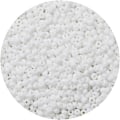 Miniatyrbillede 1 af 5: Ogenomskinlige hvide 4 mm frøperler - Glas Craft Beads (1200 stk.)