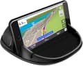 Biltelefonholder - Silikonmatte for dashbord, sklisikkert stativ for iPhone, Samsung & Android (Svart)