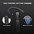 Miniatyrbillede 4 af 5: Bluetooth-headset, trådløst headset med LED-display