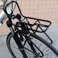 Miniatyrbillede 3 af 7: Cykel Front Rack Stål | Front Bike Cargo Rack | Bike Cargo RackCargo Net | Med Stabilitet Og Universal | Passer Til Multifunktionel Og Universal Brug |