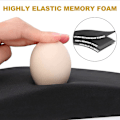 Miniatyrbilde 4 av 5: Ergonomisk musematte håndleddstøtte 13 X 8 tommer, svart design