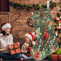 Miniatyrbild 4 av 7: Juldesign Dekor Weihnachtsstrumpa Presenthållare Semester Xmas Strumpor Sockor för Familj Dekoration Hängande Ornament Fest, 45 x 19,8