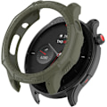 Miniatyrbilde 3 av 5: Etui for Amazfit GTR 4 - Svart/grønt deksel og skjermbeskytter