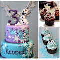 Miniatyrbilde 4 av 5: Snøfnugg Kakeform 6stk Mini Kakeform & Fondantform for Baking