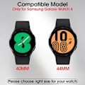 Miniatyrbillede 2 af 5: [2+2 Pack] til Samsung Galaxy Watch 4 40mm skærmbeskyttelse +