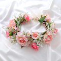 Miniatyrbillede 4 af 5: Simuleret skovkrans, Rose Head Wreath, Seaside Vacation