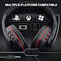 Miniatyrbild 2 av 5: Spelhörlurar för Ps4 Xbox One, Ps4 Headset med mikrofon