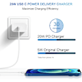 Miniatyrbild 4 av 5: Iphone 14 13 12 Snabbladdare [Apple Mfi-certifierad] 2-pack