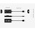 Miniatyrbilde 5 av 5: USB-lydkort Ekstern Stereo Lydkort Kanal Stereo Lydkort Konverter 3,5 Mm Aux Mikrofonuttak, Passer til Spillheadset Ps4 La