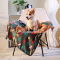 Miniatyrbillede 2 af 5: 1 pakke 3 tæpper Fluffy Premium Fleece kæledyrstæppe Flannel Paw Bone