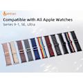 Miniatyrbillede 2 af 9: Flettet nylonrem til Apple Watch
