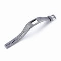 Miniatyrbillede 2 af 2: Til Garmin Vivofit 4 Gloss & Color Integreret Silikonurrem KSN Black Clouds