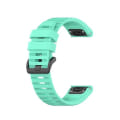 Miniatyrbillede 1 af 5: Til Garmin Fenix 5 silikone urrem RKZ Lake Blue