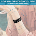 Miniatyrbild 4 av 5: Nylon Sportband för Fitbit Charge 4/3