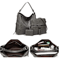 Miniatyrbillede 5 af 5: Dame Mode Håndtasker Tegnebog Tote Taske Skuldertaske Top Håndtag Satchel Pung