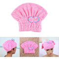 Miniatyrbillede 3 af 4: Mikrofiber Hårhåndklæde - Superabsorberende Hurtigtørrende (Pink)