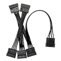 Miniatyrbillede 2 af 5: Ide til Sata Power Splitter Kabel, Lp4 4Pin Ide til 5 X15 Pins