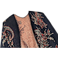 Miniatyrbillede 3 af 5: Farveblok Dame Sjal Wrap Stilful Åben Front Poncho Cape