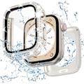 Miniatyrbillede 1 af 2: 2 i 1 Bling Vandtæt Etui til iWatch Series 6