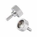 Miniatyrbillede 4 af 5: M4 Messing Tommelfinger Skrue - Knap Hoved Kappe (2 stk)