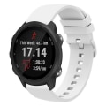Miniatyrbild 1 av 5: För Garmin Forerunner 245 Music 20mm enfärgat mjukt silikonarmband IYV White