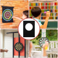 Miniatyrbillede 7 af 7: Dartboard vægbeskyttere | 27x40ih Dartboard bagplade | Udvidet længde Dart vægbeskyttelse | Stor Dartboard bagplade | Robuste vægbeskyttere |