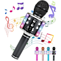 Miniatyrbilde 1 av 5: Trådløs Bluetooth-karaokemikrofon for barn, bærbar
