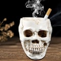 Miniatyrbilde 6 av 7: Halloween Askebeger Halloween Dekor Røyker Gresskar Form Ornament Keramisk Askebeger Roman Askebeger Bord Askebeger Tegneserie Askebeger Dekorativ Askebeger Multi