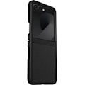 Miniatyrbillede 2 af 5: Galaxy Z Flip6 Thin Flex Series Cover - Sort, Ultratynd, Hårdt cover med bløde kanter, 5G og trådløs opladning kompatibel Sort