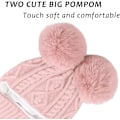 Miniatyrbillede 3 af 5: Balaclava Hat Scarf Set til Børn - Varme Vinterhatte (1-10 År)