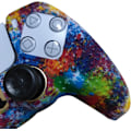 Miniatyrbilde 4 av 5: Dubbade Ps5 Controller Skin Cover Anti-Slip- case
