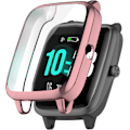 Miniatyrbillede 5 af 5: 5-pak Beskyttelsesetui Kompatibelt med Fitpolo/Yamay/Lintelek/Willful/Letscom/Veryfitpro/Lifebee/HAFURY ID205L IP68 1.3\" Touch Screen Smartwatch TPU C