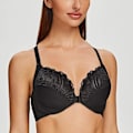 Miniatyrbild 3 av 5: Kvinnors Racerback Front Closure Full Coverage Ovadderad Plus Size Bygel-BH