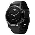 Miniatyrbillede 1 af 5: For Garmin Fenix 5s 20mm Læder Rem Med Spænde I Rustfrit Stål XZV