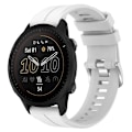 Miniatyrbild 1 av 5: För Garmin Forerunner 955 22mm enfärgat silikonarmband LBR White