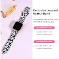 Miniatyrbilde 2 av 5: Kompatibel med Leopard Apple Watch Band for kvinner 38mm
