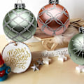 Miniatyrbild 5 av 5: 2,95\" Julgranskulor Bollar 12 st Julgransprydnad Set