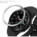 Miniatyrbillede 2 af 5: Ur kompatibel med Watch 4 Classic 42 mm - etui (sølv-sort)
