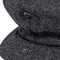 Miniatyrbillede 2 af 5: Mænds uldblanding 8 panel newsboy cap tweed hat snap skygge