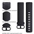 Miniatyrbilde 2 av 5: 3-pak justerbare erstatningsremmer for Fitbit Charge 3/4
