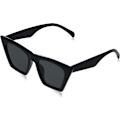 Miniatyrbillede 1 af 4: Trendy Oversized Kvadratiske Cat Eye Solbriller til Kvinder og Mænd